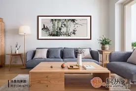 沙发后墙挂什么装饰画，悬挂这6款，每种都比大白墙好看图片