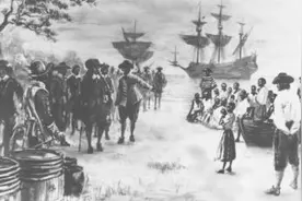 1619非奴系列(1)：第一批非奴登陆美国图片