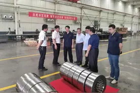 沙钢集团参观考察北轴图片