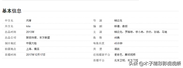 《风筝》一部大型谍战战争剧，剧情介绍