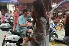 流浪女“花姐”走红，三胎之后又怀身孕，认定网友会同情捐款图片