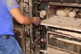 开封夜市美食分享荷叶鸡老板年入百万图片