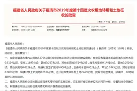 省政府批复！福州这些地方征地图片