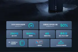 329 元，小米推出 AX3000 路由器图片