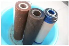 净水器没必要换滤芯，太费钱，都是骗人的？有商家称滤芯不用换图片