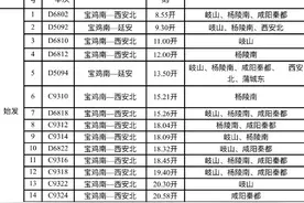 宝鸡站、宝鸡南站10月8日加开40趟列车图片