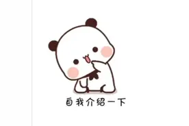 跟你对象来个隆重的自我介绍图片