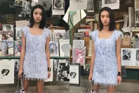 木村拓哉妻女首次来台湾，16岁女儿皮衣配短裙黑丝比妈穿的还成熟图片