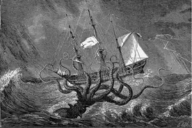 揭秘北海巨妖克林肯的前世今生，这款游戏中它成为海上的最终BOSS图片