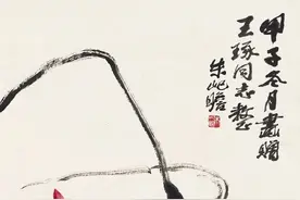 原来是学油画的转行画国画，对于色彩感和造型的能力有天然优势图片