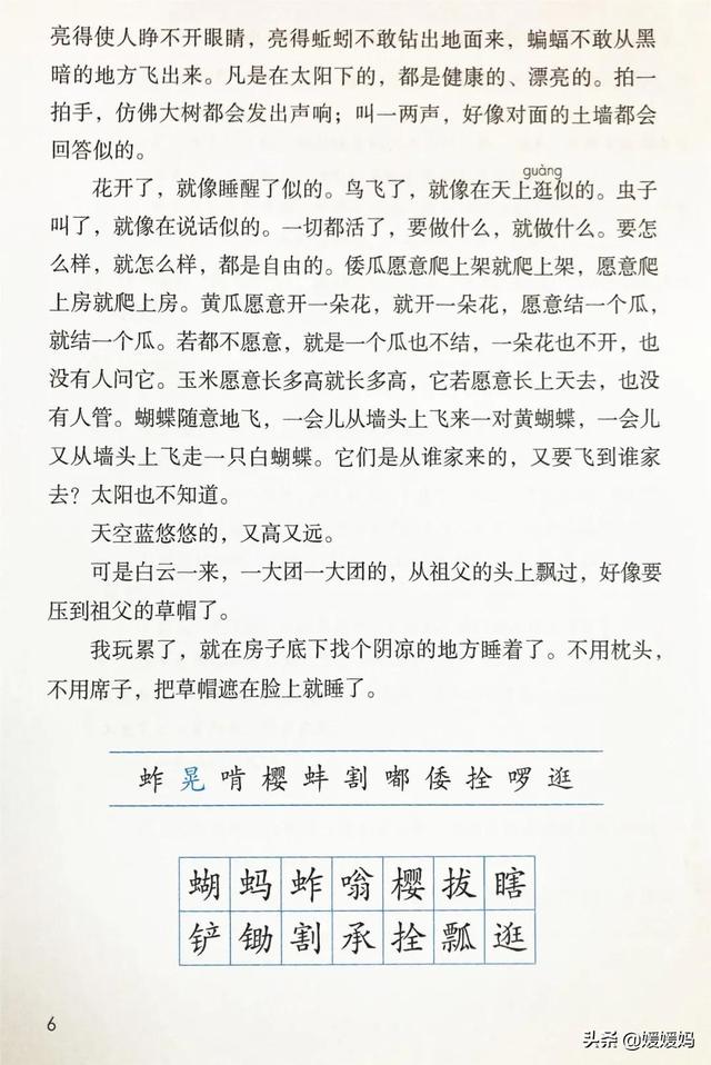 2021春季新部编版小学五年级语文下册电子课本