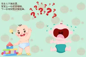 为什么小宝宝见到某些人会突然大哭？真不是迷信，宝妈要知道原因图片