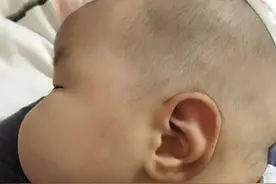 动漫人物也有现实真人版，宝宝侧脸酷似“蜡笔小新”，可爱感爆棚图片