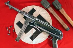 二战冲锋枪四分天下，司登、MP40、波波沙、M3黄油枪的狂欢图片