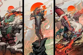 英雄联盟官方分享：山海绘卷系列新图图片