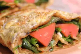 大厨教你在家制作杂粮煎饼，粗细搭配，营养丰富，做法特别简单图片