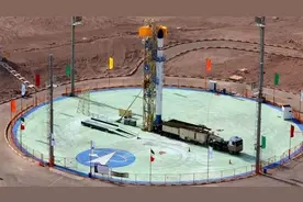 伊朗成功试射新型国产卫星运载火箭图片