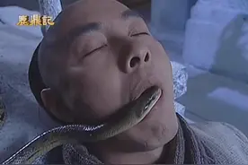 张卫健拍戏时真蛇爬进嘴，吴京成龙也曾险丧命，网友：老演员太拼图片