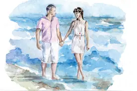 结婚前夕未婚妻参加单身聚会，她一夜未归，她说：我碰见我初恋了图片