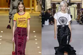 每天都在犯愁穿什么？T恤＋半身裙就很好看，3个技巧提升造型颜值图片