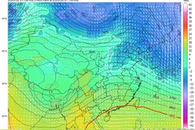 形势确定：京津冀今冬第八场雪要来了！这次北方大雪，南方暴雨图片