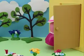 亲子早教益智动画 小猪佩奇剪发很奇葩视频封面