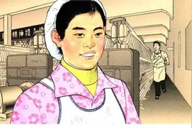 王叔晖连环画作品《赵梦桃》讲述普通纺纱女工的故事图片