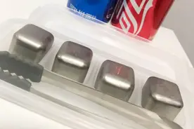 夏日炎炎想喝冰饮，又不想浓度被稀释怎么办？不锈钢冰块神器来了图片