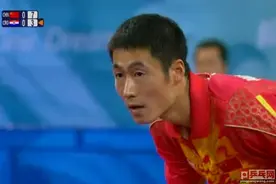 王大力对小午子，北京奥运会王励勤4局零封谭瑞午，晋级四强图片