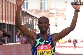 伦敦马拉松：莱马2:04:01夺冠，1秒之差无缘7.5万美金大奖图片