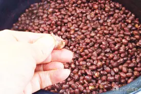 煮红豆，最忌泡红豆和直接煮，牢记2招，10分钟软烂出沙，实用图片