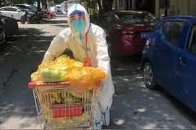 江苏南京：封控小区里，有你们真好！图片