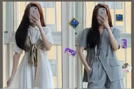 夏日清爽魅力，18套高个女生的穿搭look！有气质又显瘦，不能错过图片