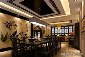 中式餐厅灯光方案，需要多少钱？图片