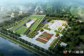 【乡村振兴】平川区红色小镇项目建设如火如荼图片