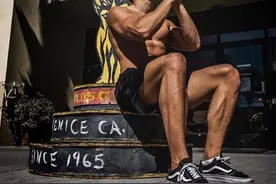 和健美教父查尔斯格拉斯一起训练的日子图片