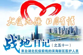 鄂津联合报道丨“战地”日记：来自湖北抗疫前线的滨海新区医护人员图片