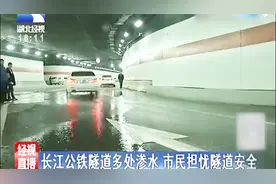 长江公铁隧道多出渗水，市民担忧隧道安全视频封面