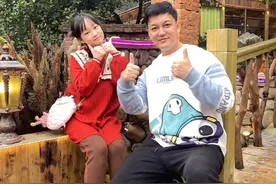 主持人李锐罕晒女儿，12岁女儿身高直逼爸爸，曾搭档郎朗不一般图片