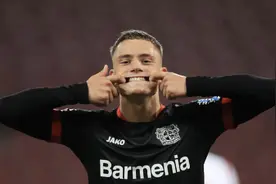 18岁145天，德甲最年轻的进球上双球员，小王子维尔茨横空出世图片