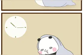 「原创漫画」晚上睡不着，早上不想起图片