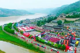 吕梁市2021年农民丰收节暨中国·碛口第六届“枣儿红了”红枣旅游文化节盛大开幕图片