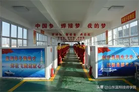 山东蓝翔焊接学院：学电焊有前途图片