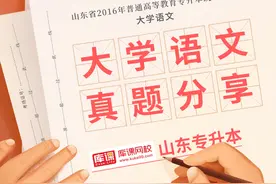 山东省专升本《大学语文》真题及答案详解2016年图片