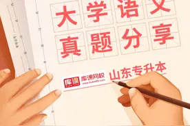 山东省专升本《大学语文》真题及答案详解2016年图片