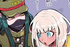 《弹丸论破》真宫寺是清X夜长安洁，动漫全面屏CP壁纸分享图片