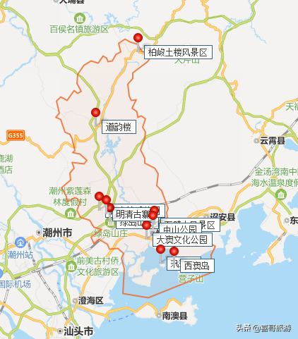 饶平旅游攻略（潮州饶平县有哪些值得游玩的景点自驾游路线怎么走）