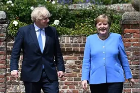 德国总理默克尔访英告别之旅 德英关系或掀新一页图片