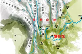 有这5张手绘地图，去四川至少不会没方向感图片