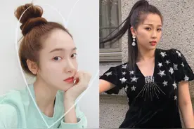 热到晕的夏天，你还要散着头发吗？图片